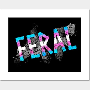 Feral Pride - Trans Posters and Art